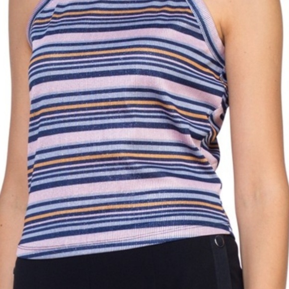 Knit tank with metallic shimmer. - Picture 2 of 2